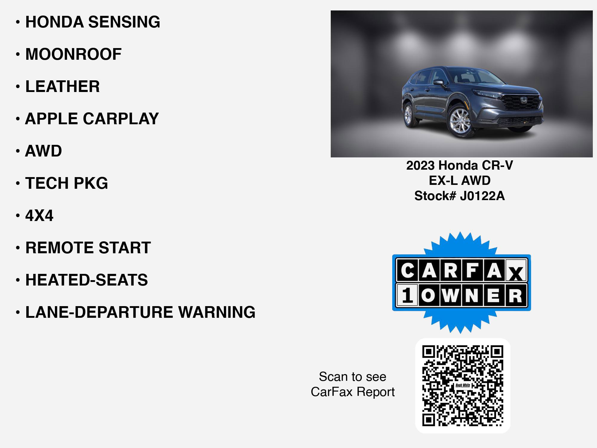 Used 2023 Honda CR-V EX-L image 7