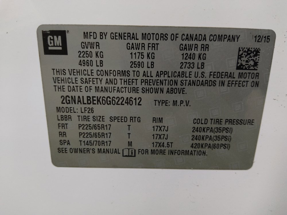 Used 2016 Chevrolet Equinox LS image 33