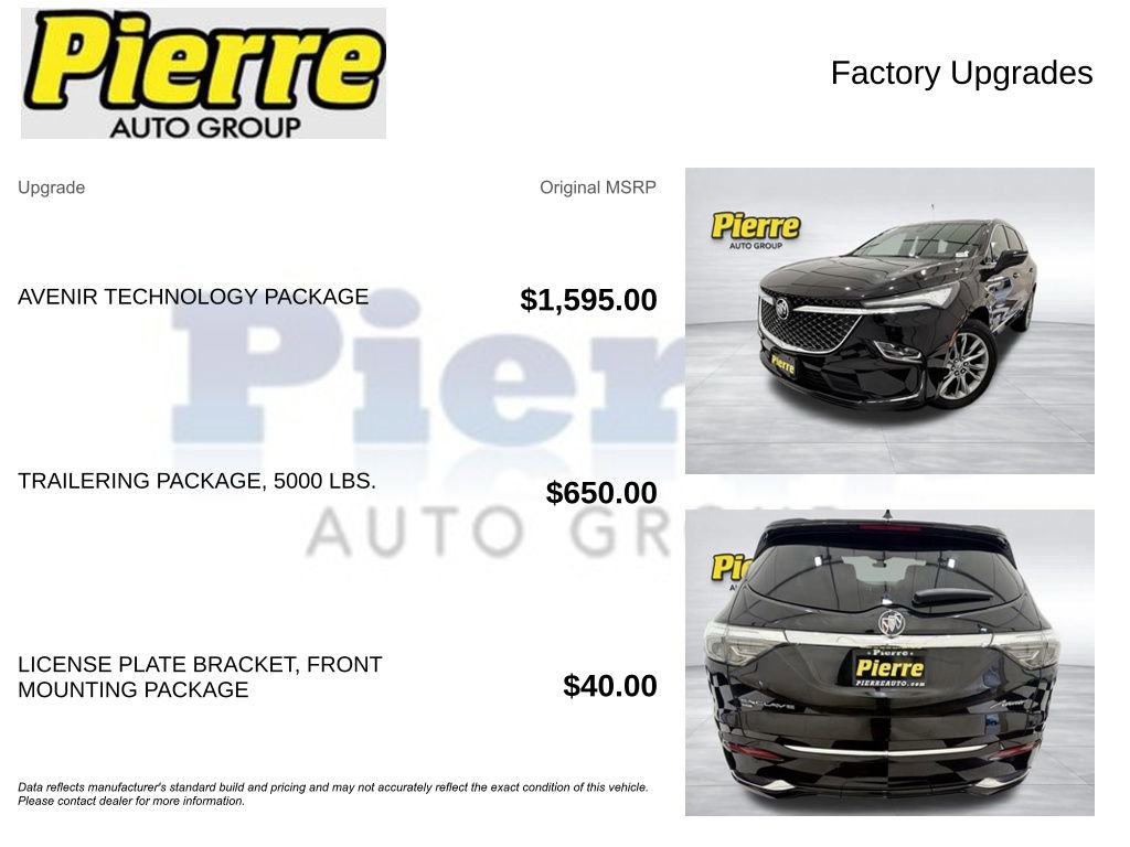 Used 2023 Buick Enclave Avenir w/ Avenir Technology Package AWD/4WD image 13