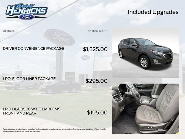 Used 2019 Chevrolet Equinox LT w/ Driver Convenience Package FWD image 8