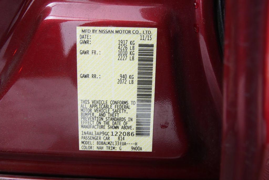 Used 2016 Nissan Altima 2.5 SV w/ Convenience Package FWD image 21