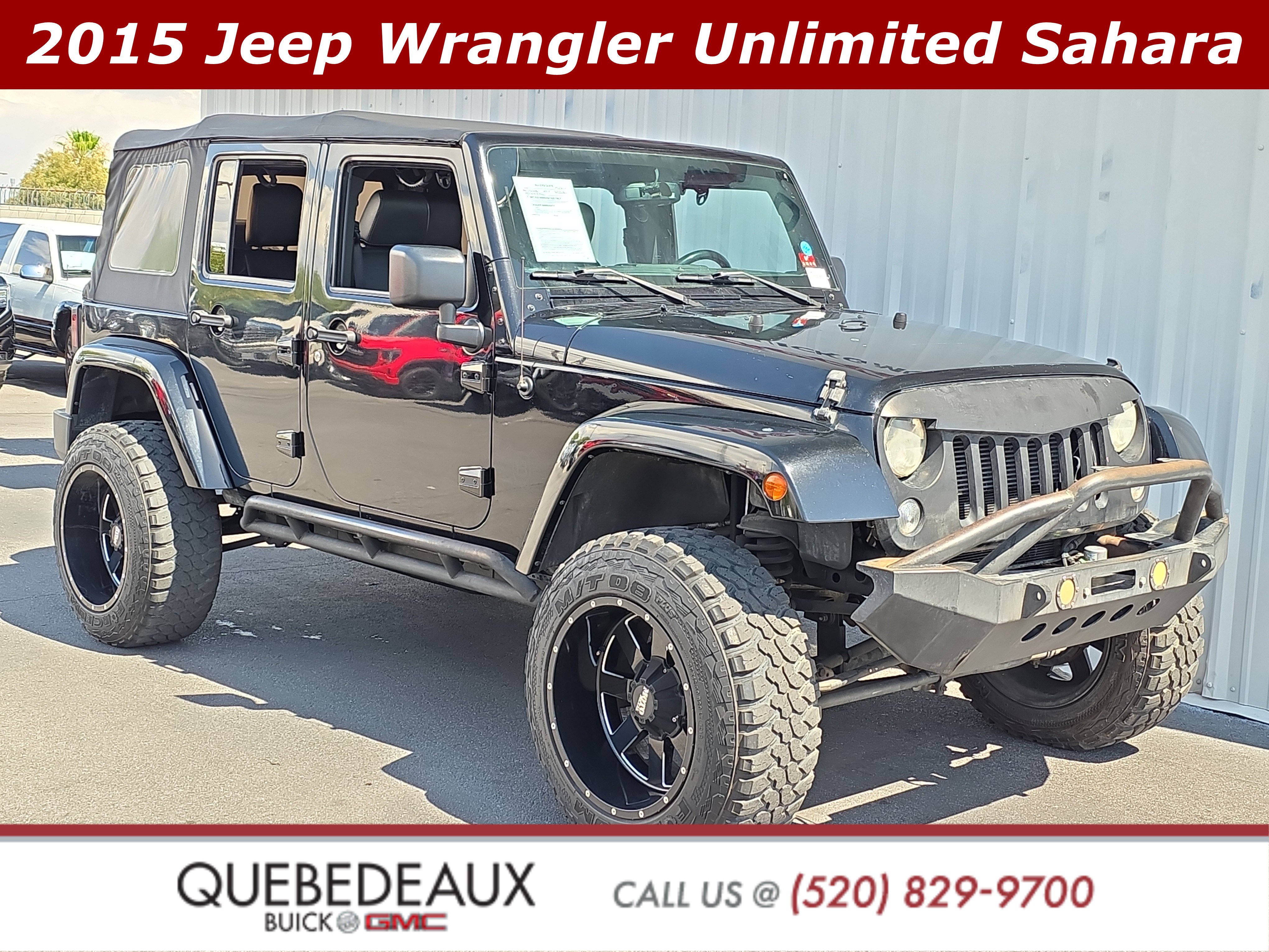Used 2015 Jeep Wrangler Unlimited Sahara w/ Max Tow Package