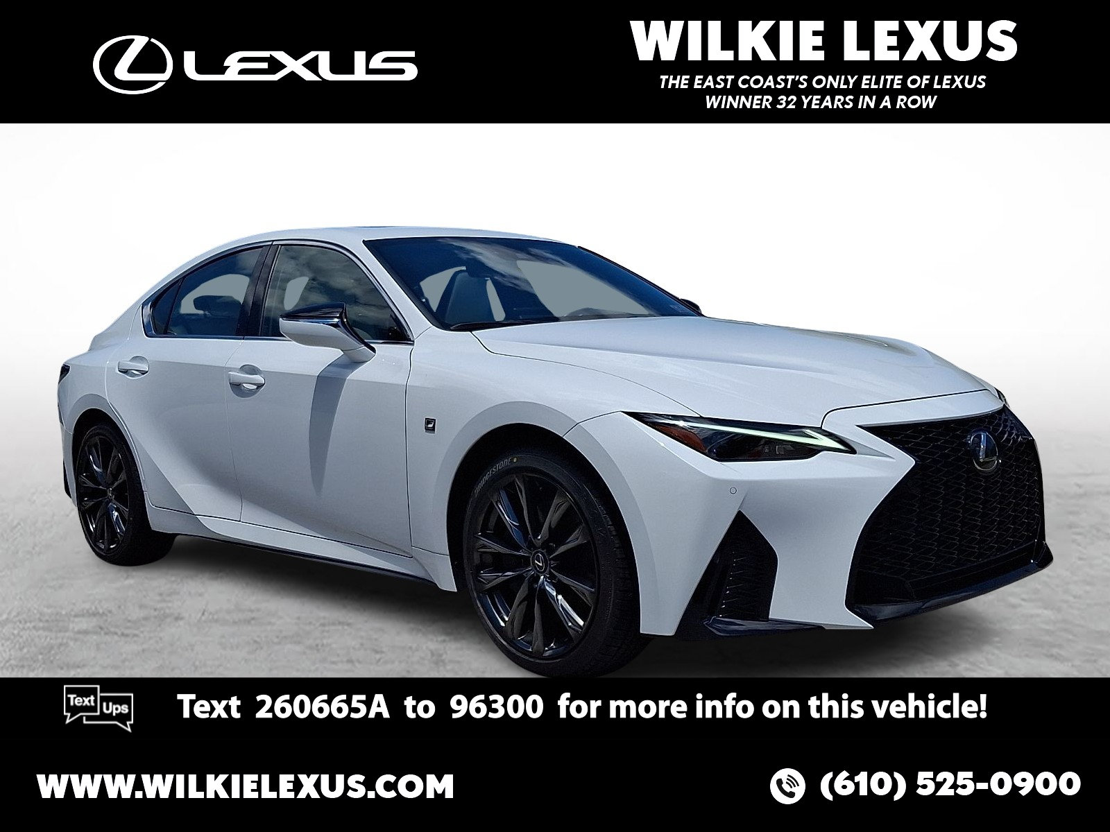 Certified 2024 Lexus IS 350 F Sport w/ Memory Package
