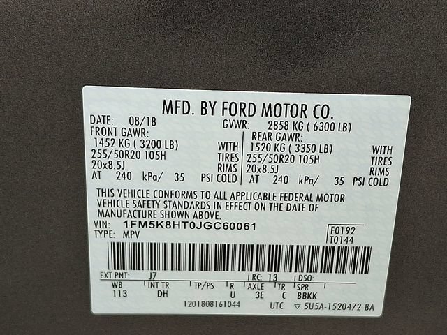 Used 2018 Ford Explorer Platinum AWD/4WD image 25