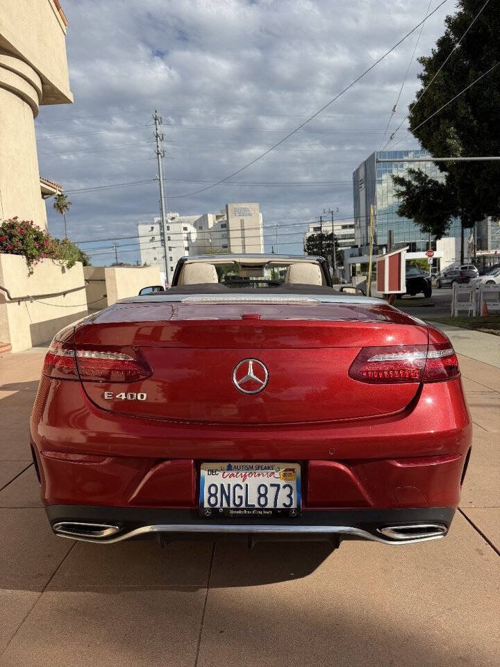 Used 2018 Mercedes-Benz E 400 Cabriolet image 8