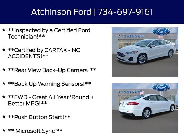 Used 2020 Ford Fusion SE image 4
