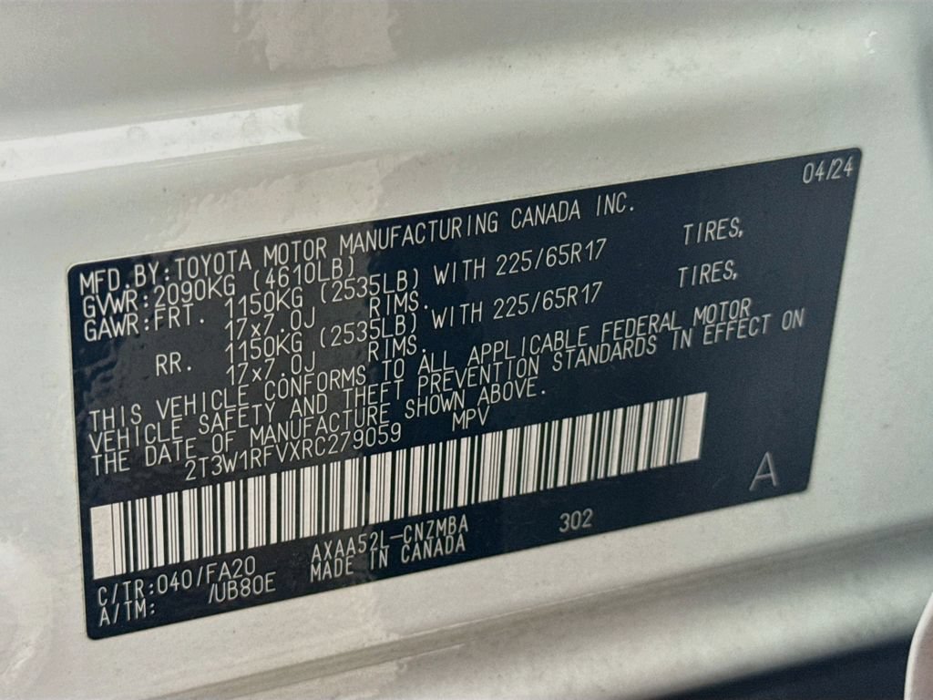 Certified 2024 Toyota RAV4 XLE w/ Convenience Package FWD image 29