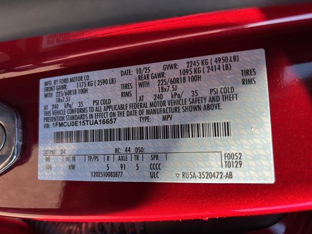 New 2026 Ford Escape SE image 20