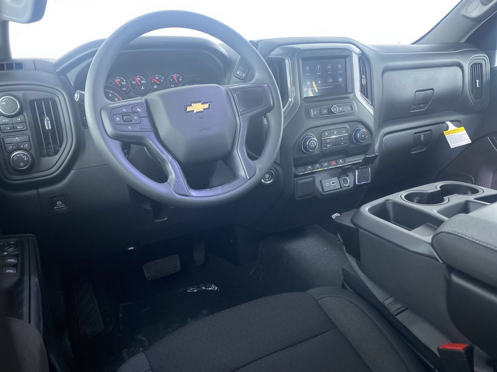 New 2026 Chevrolet Silverado 1500 Custom w/ Turbomax Blackout Package AWD/4WD image 2