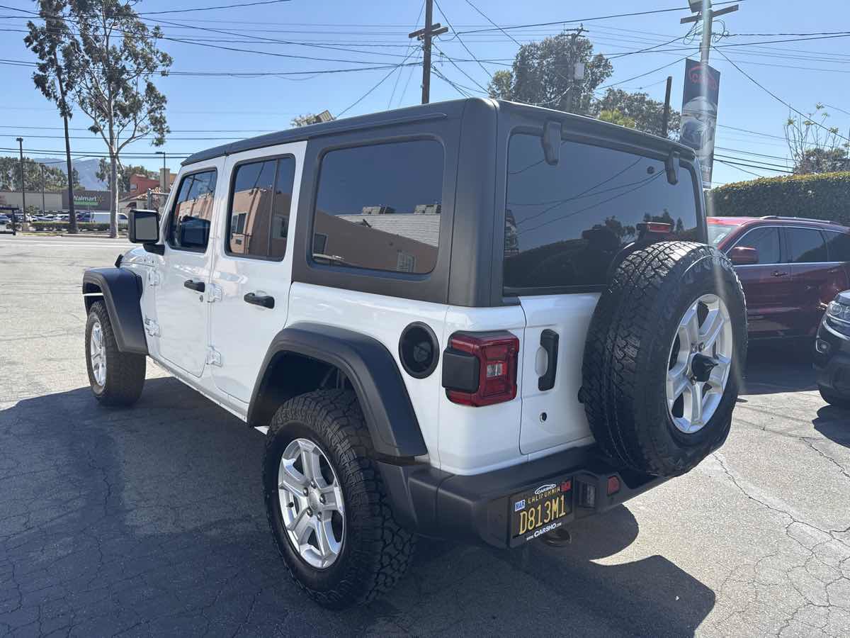Used 2018 Jeep Wrangler Unlimited Sport S AWD/4WD image 7