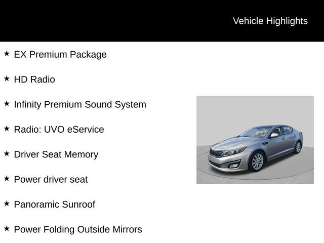 Used 2015 Kia Optima EX w/ EX Premium Package FWD image 9