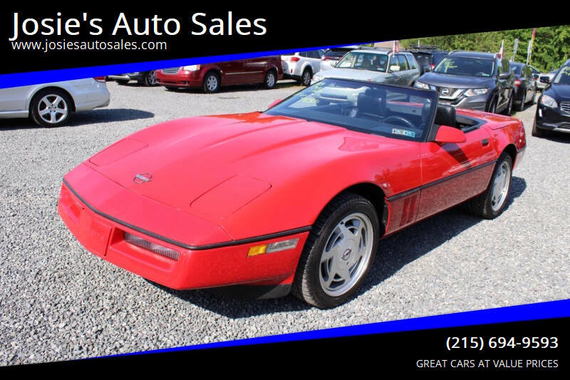 Used 1989 Chevrolet Corvette Convertible