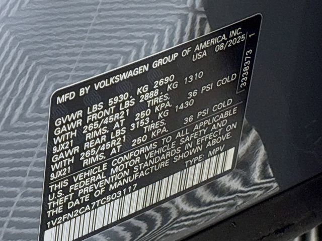 New 2026 Volkswagen Atlas SEL Premium R-Line image 35