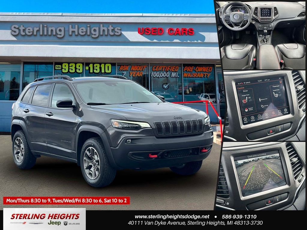 Used 2022 Jeep Cherokee Trailhawk w/ Comfort/Convenience Group image 1