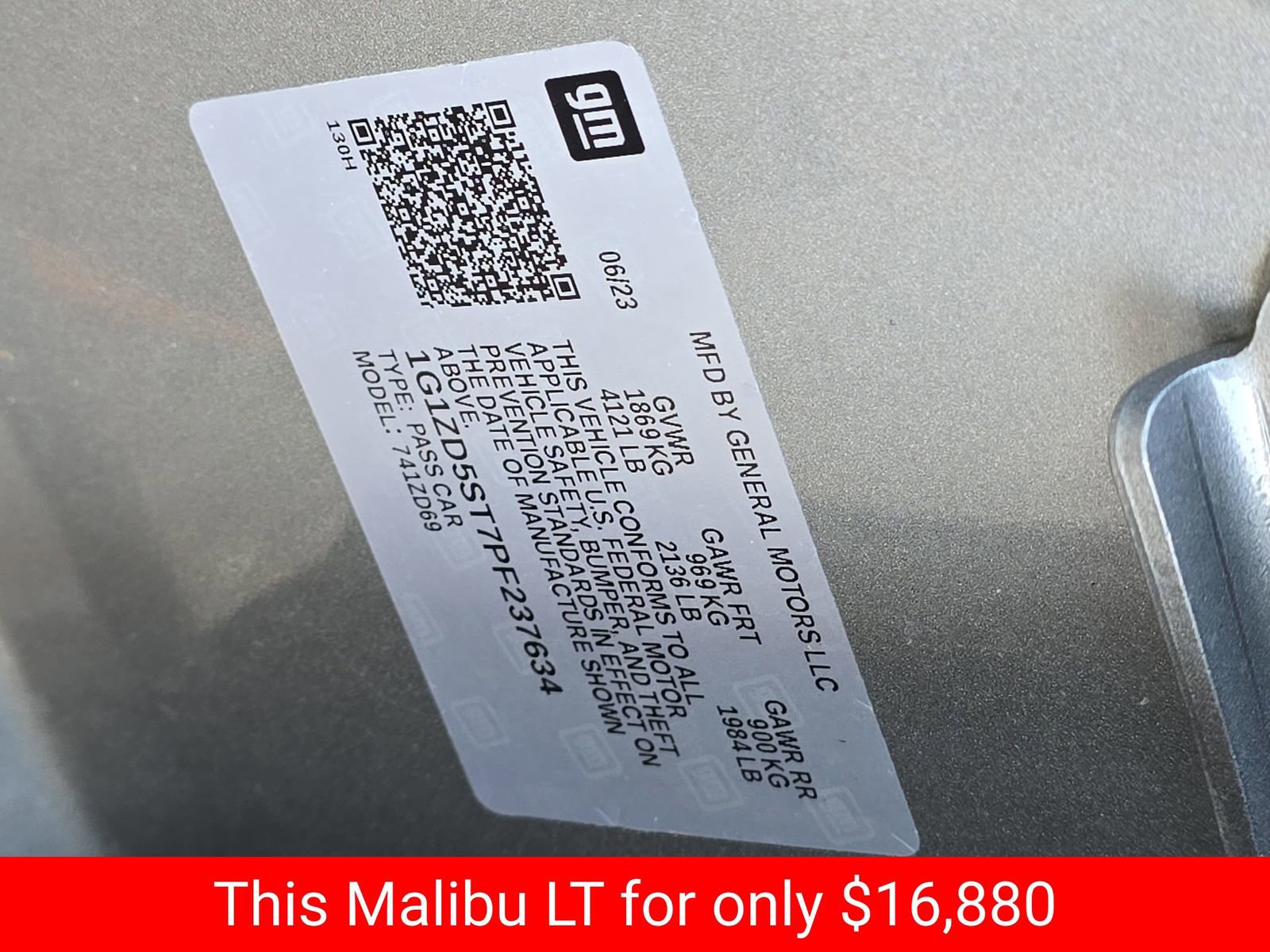 Used 2023 Chevrolet Malibu LT image 42