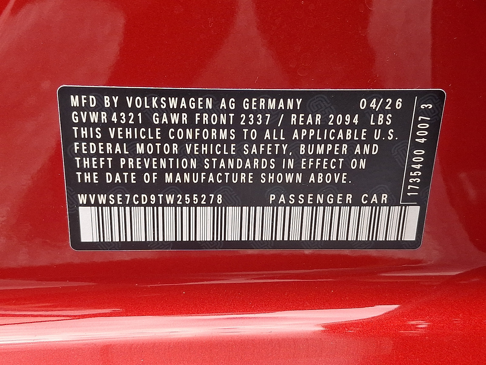 New 2026 Volkswagen GTI SE FWD image 11