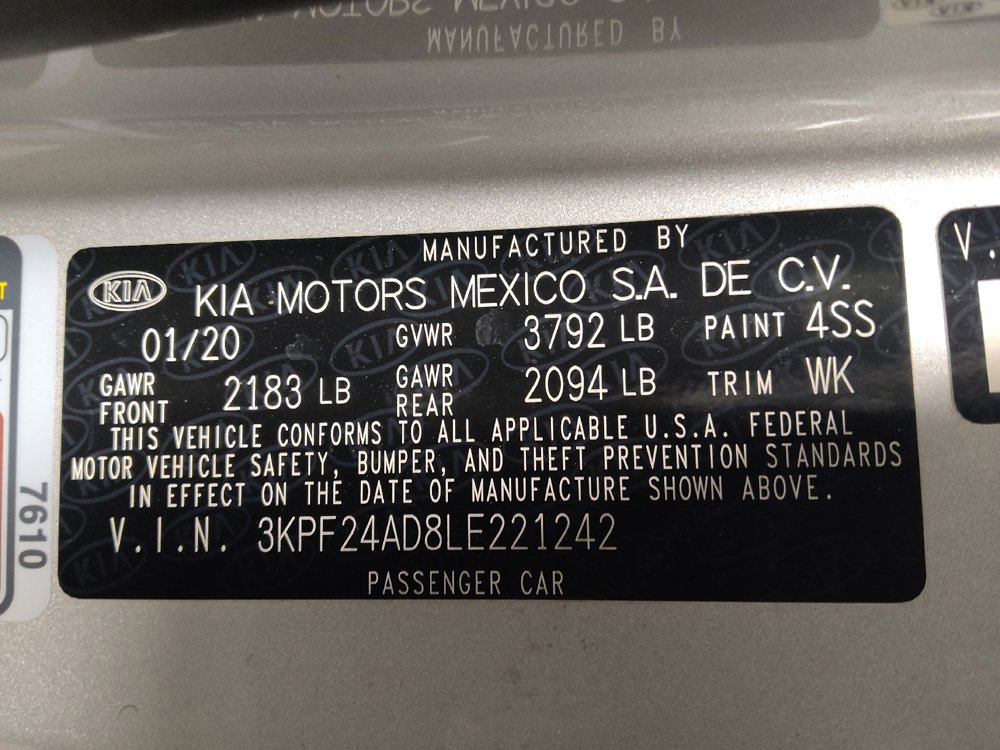 Used 2020 Kia Forte LXS FWD image 33