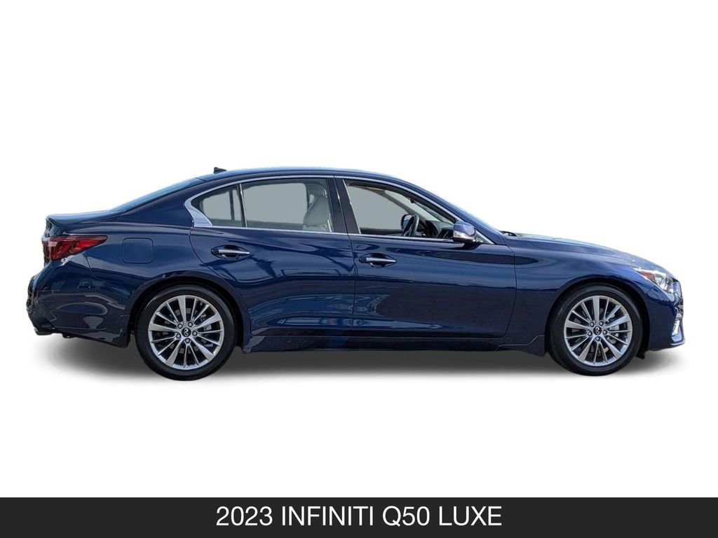 Used 2023 INFINITI Q50 Luxe w/ Cargo Package RWD image 8