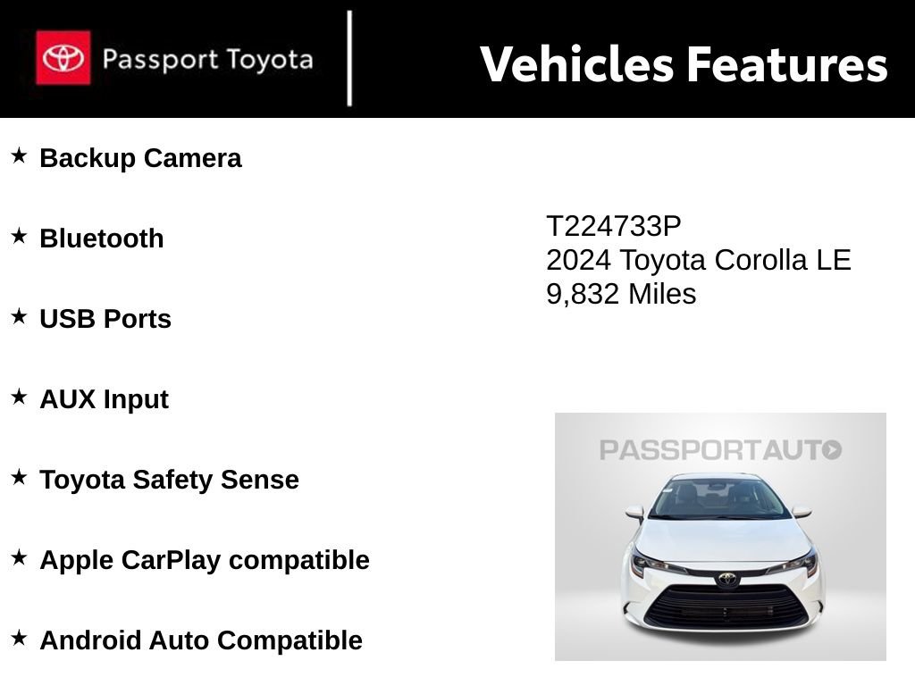 Used 2024 Toyota Corolla LE image 9