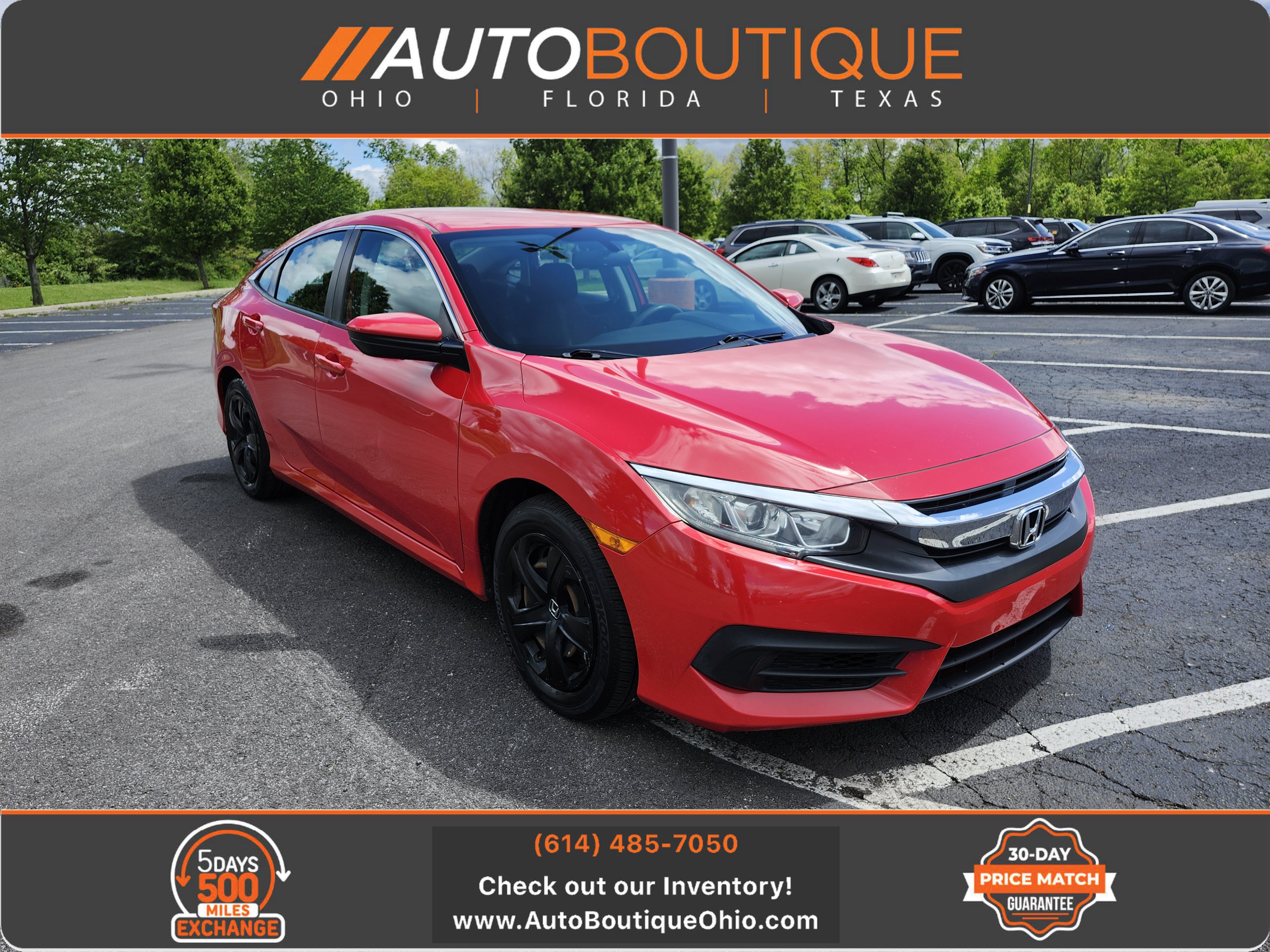 Used 2016 Honda Civic LX image 1