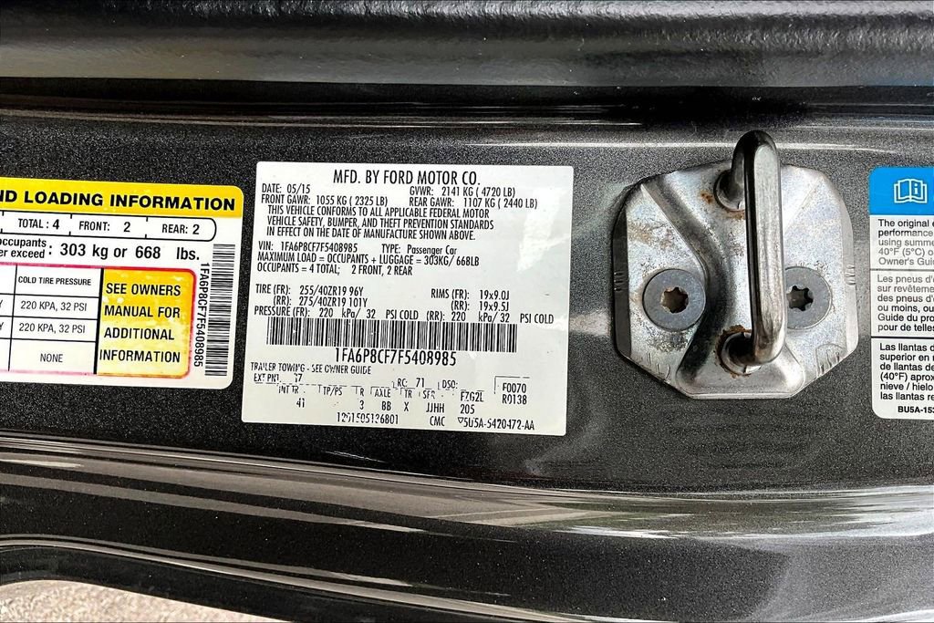 Used 2015 Ford Mustang GT Premium w/ GT Performance Package RWD image 18