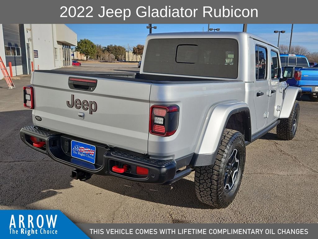 Used 2022 Jeep Gladiator Rubicon w/ LED Lighting Group image 12