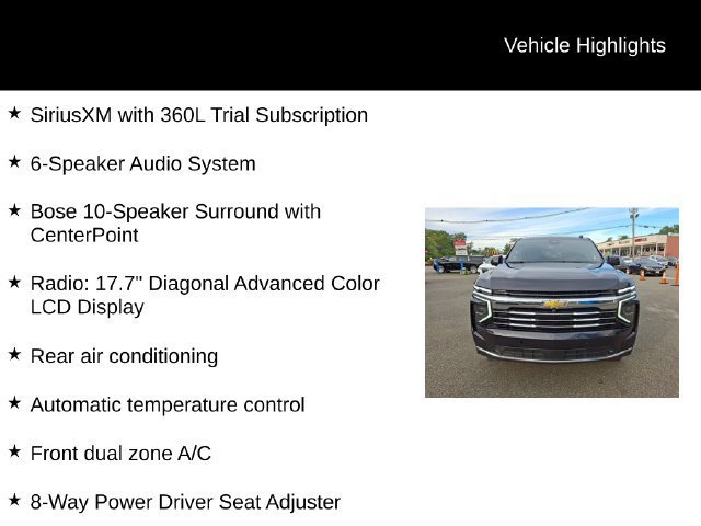 Used 2026 Chevrolet Suburban LT w/ Comfort Package AWD/4WD image 11