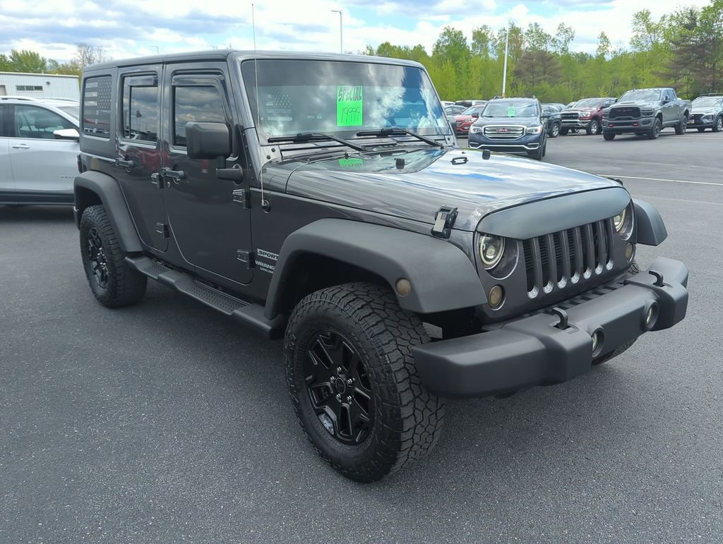Used 2016 Jeep Wrangler Unlimited Sport w/ Quick Order Package 24S AWD/4WD image 2