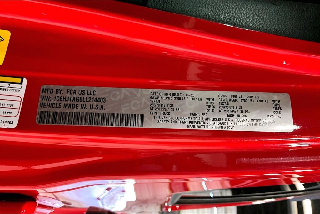 Used 2020 Jeep Gladiator Sport image 44