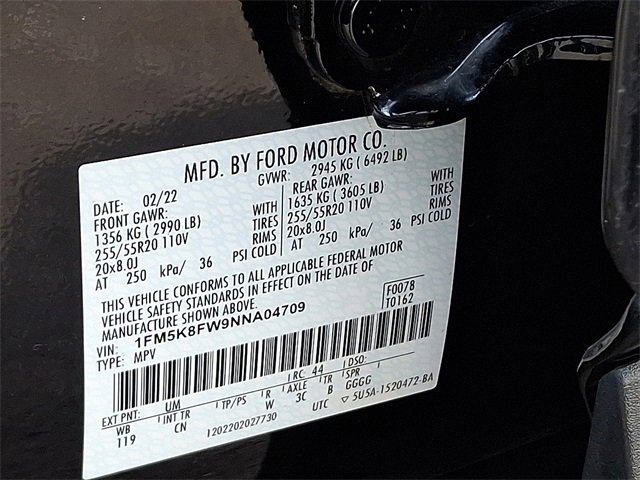 Used 2022 Ford Explorer Limited w/ Hybrid Equipment Group 310A image 26