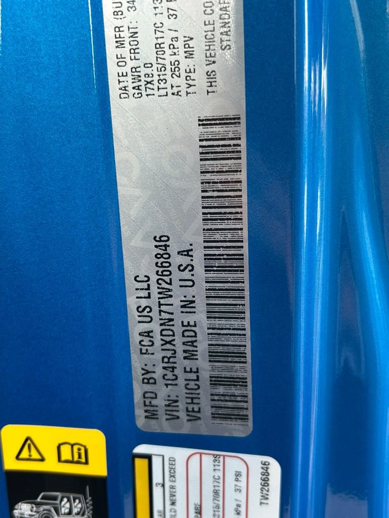 New 2026 Jeep Wrangler Unlimited Sport image 53