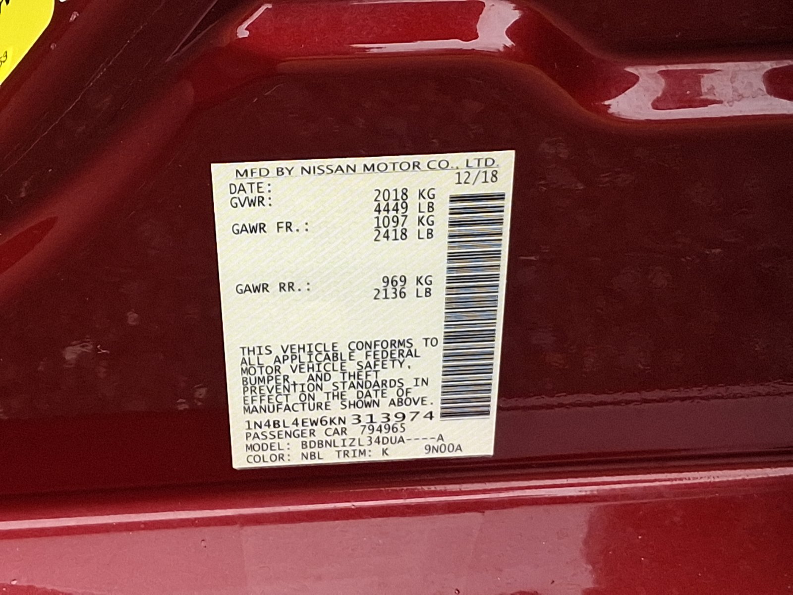 Used 2019 Nissan Altima 2.5 SL image 28