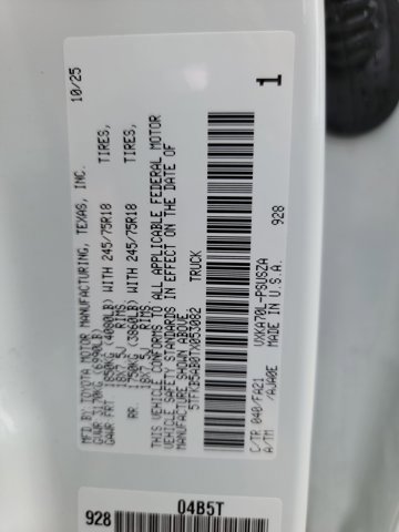 Used 2026 Toyota Tundra SR RWD image 21