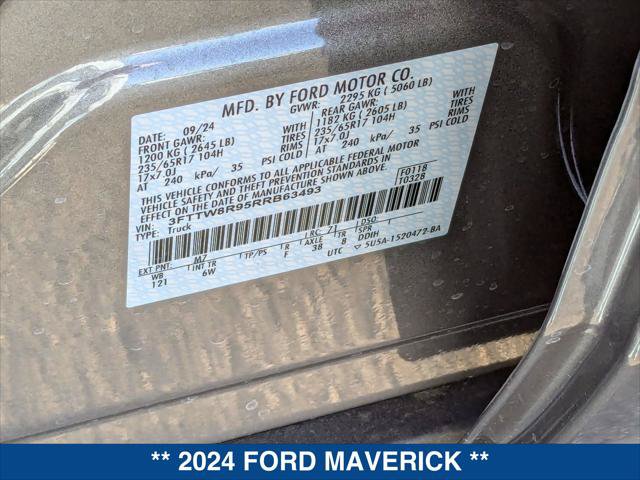 New 2024 Ford Maverick Tremor w/ Tremor Off-Road Package AWD/4WD image 21