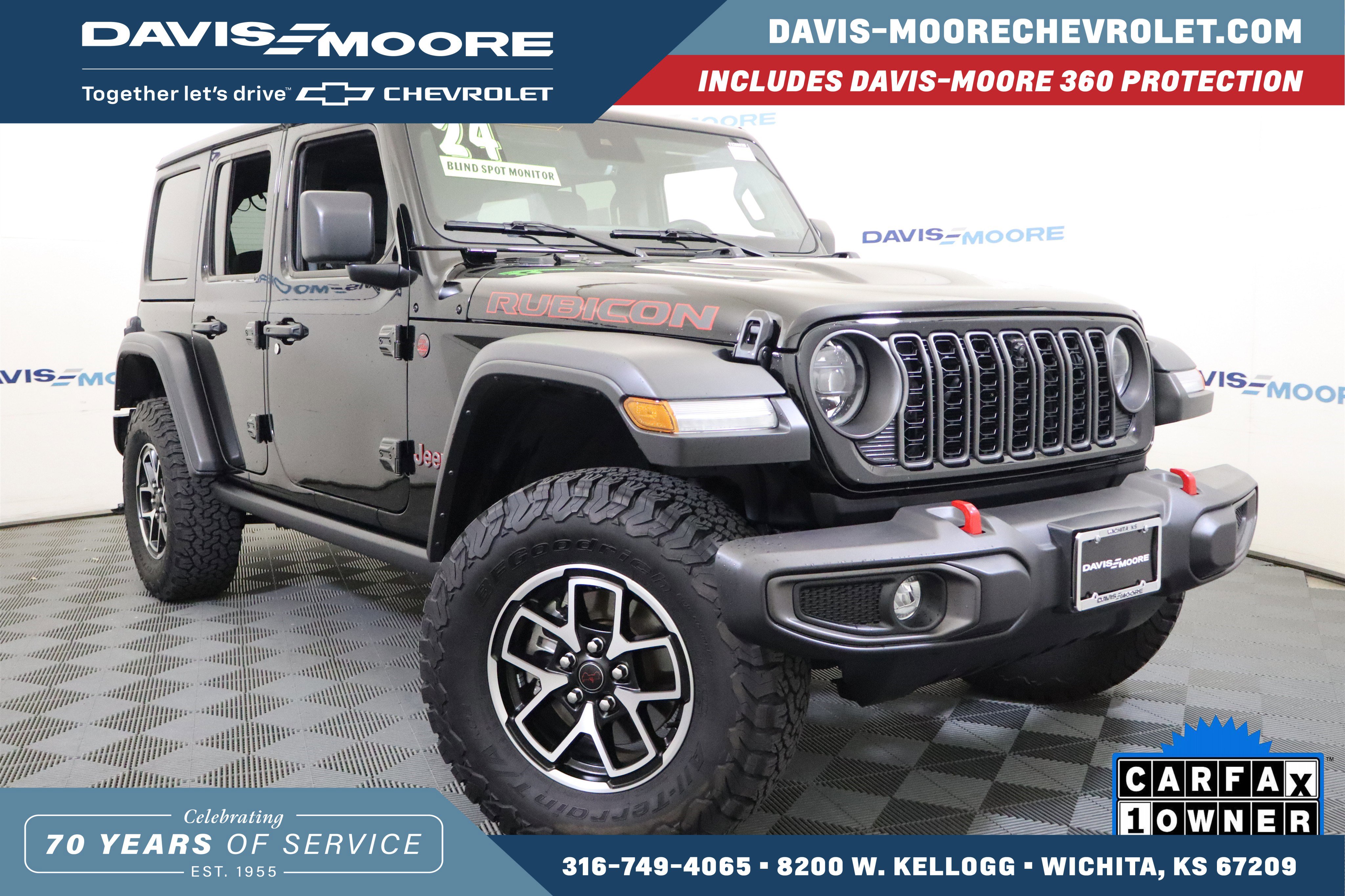 Used 2024 Jeep Wrangler Unlimited Rubicon w/ Technology Group