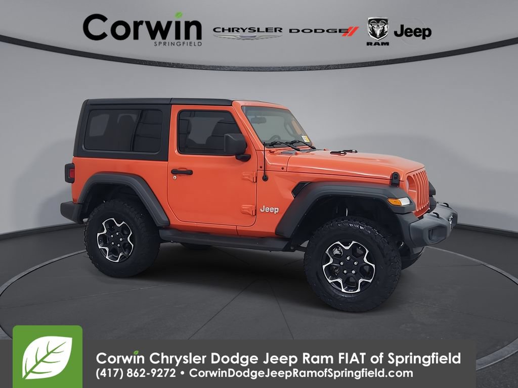 Certified 2018 Jeep Wrangler Sport