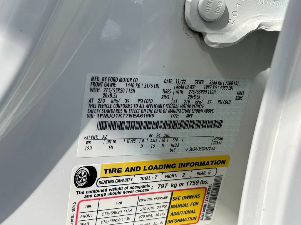 Used 2022 Ford Expedition Limited image 62