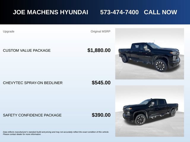 Used 2021 Chevrolet Silverado 2500 Custom w/ Custom Value Package AWD/4WD image 5