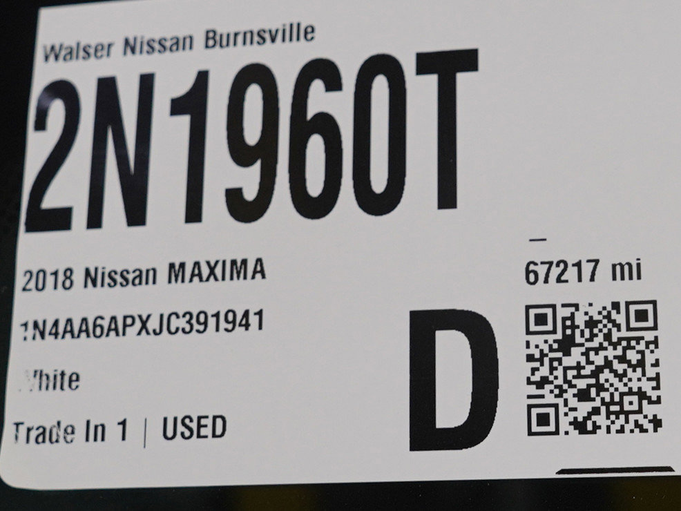 Used 2018 Nissan Maxima 3.5 SL image 29