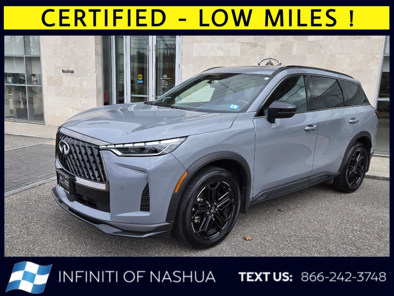 Certified 2026 INFINITI QX60 Sport w/ Dark Cargo Package image 2