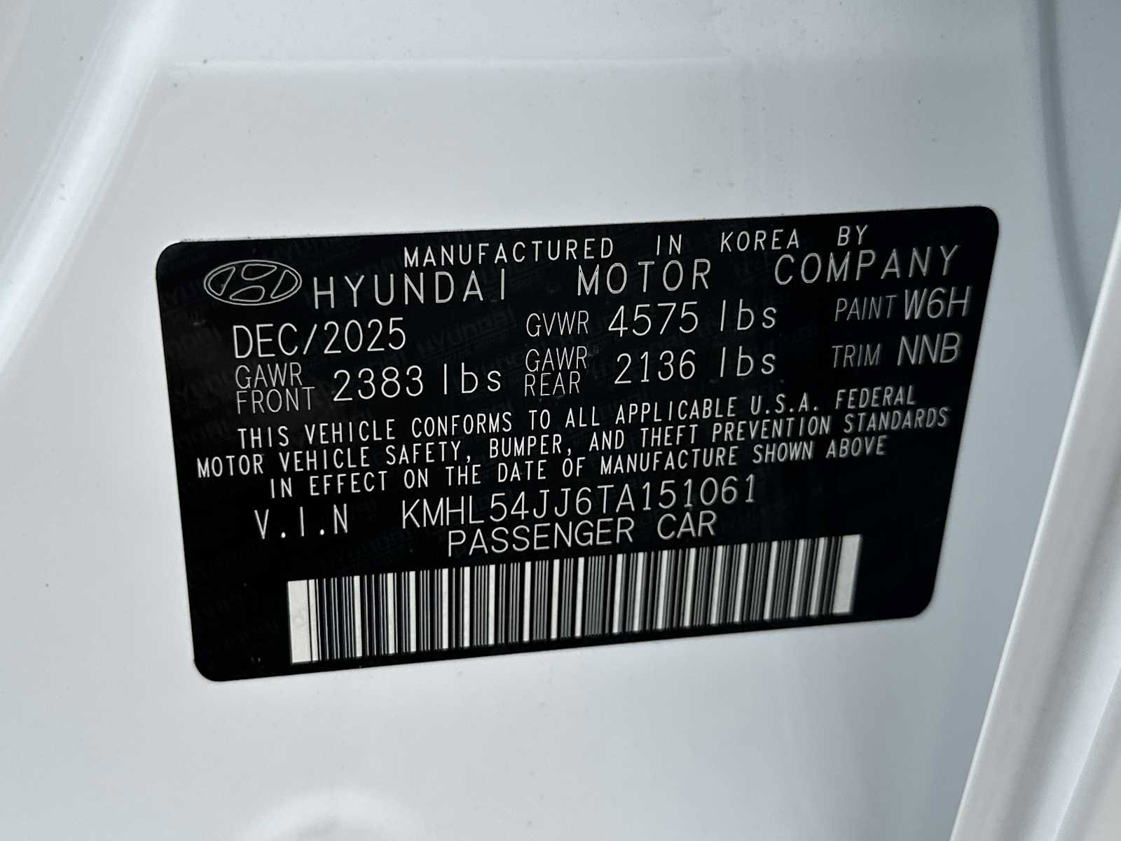 New 2026 Hyundai Sonata Limited image 28