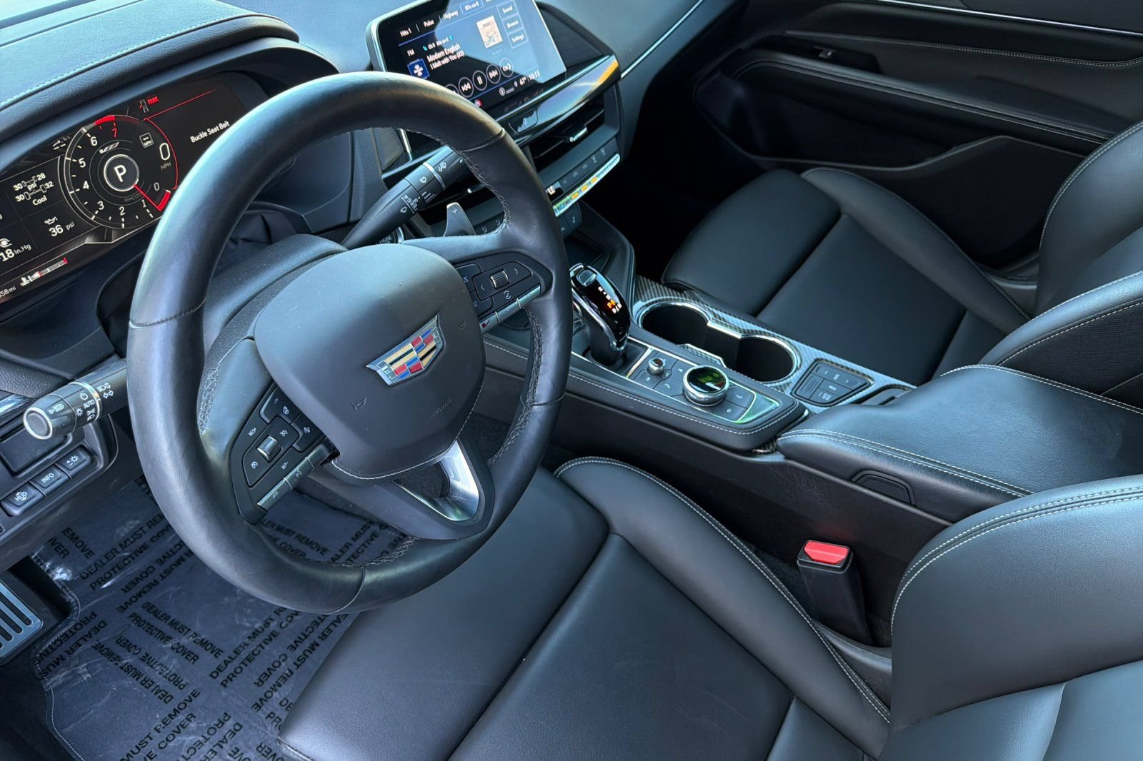 Used 2022 Cadillac CT4 V Blackwing w/ Driver Assist Package RWD image 11