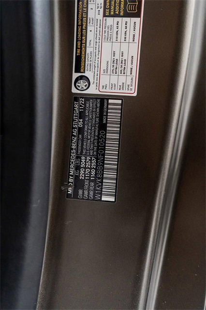 Used 2022 Mercedes-Benz SL 63 AMG 4MATIC w/ AMG Aerodynamic Package image 53