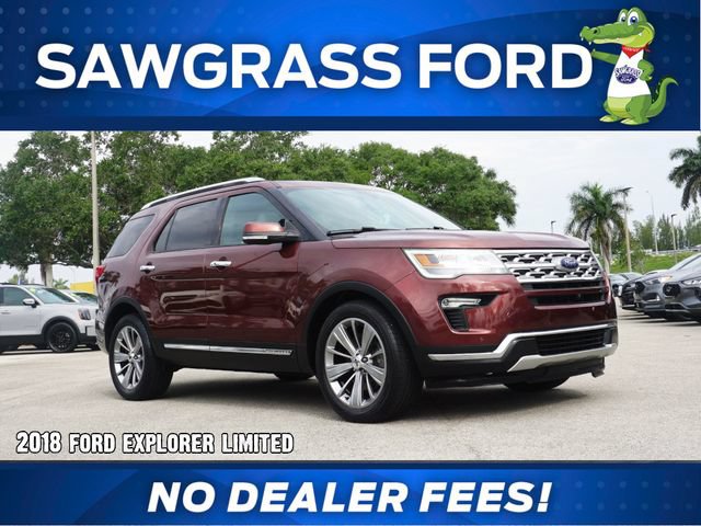 Certified 2018 Ford Explorer Limited FWD video 1