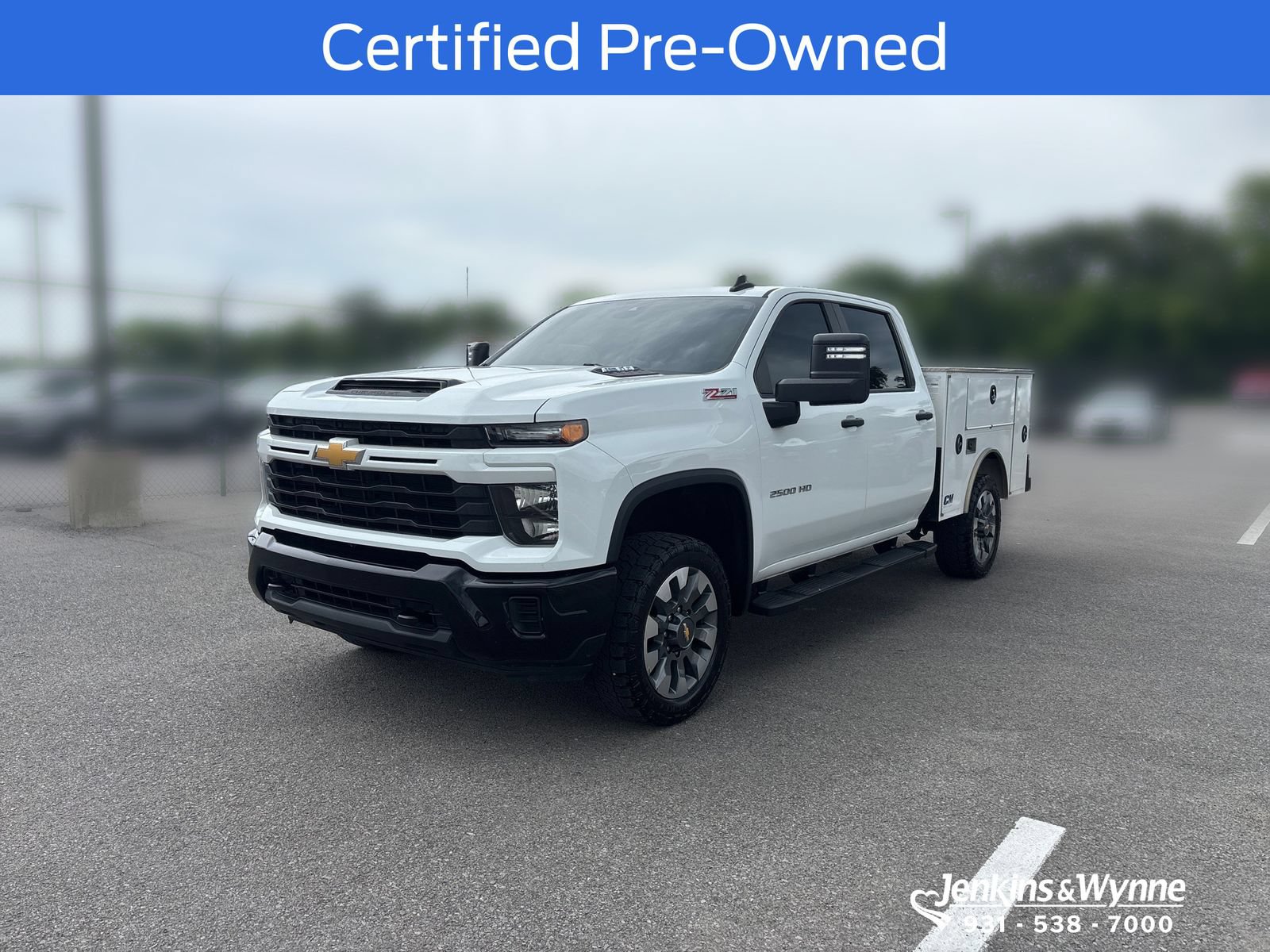 Used 2024 Chevrolet Silverado 2500 Custom w/ Custom Value Package AWD/4WD image 1