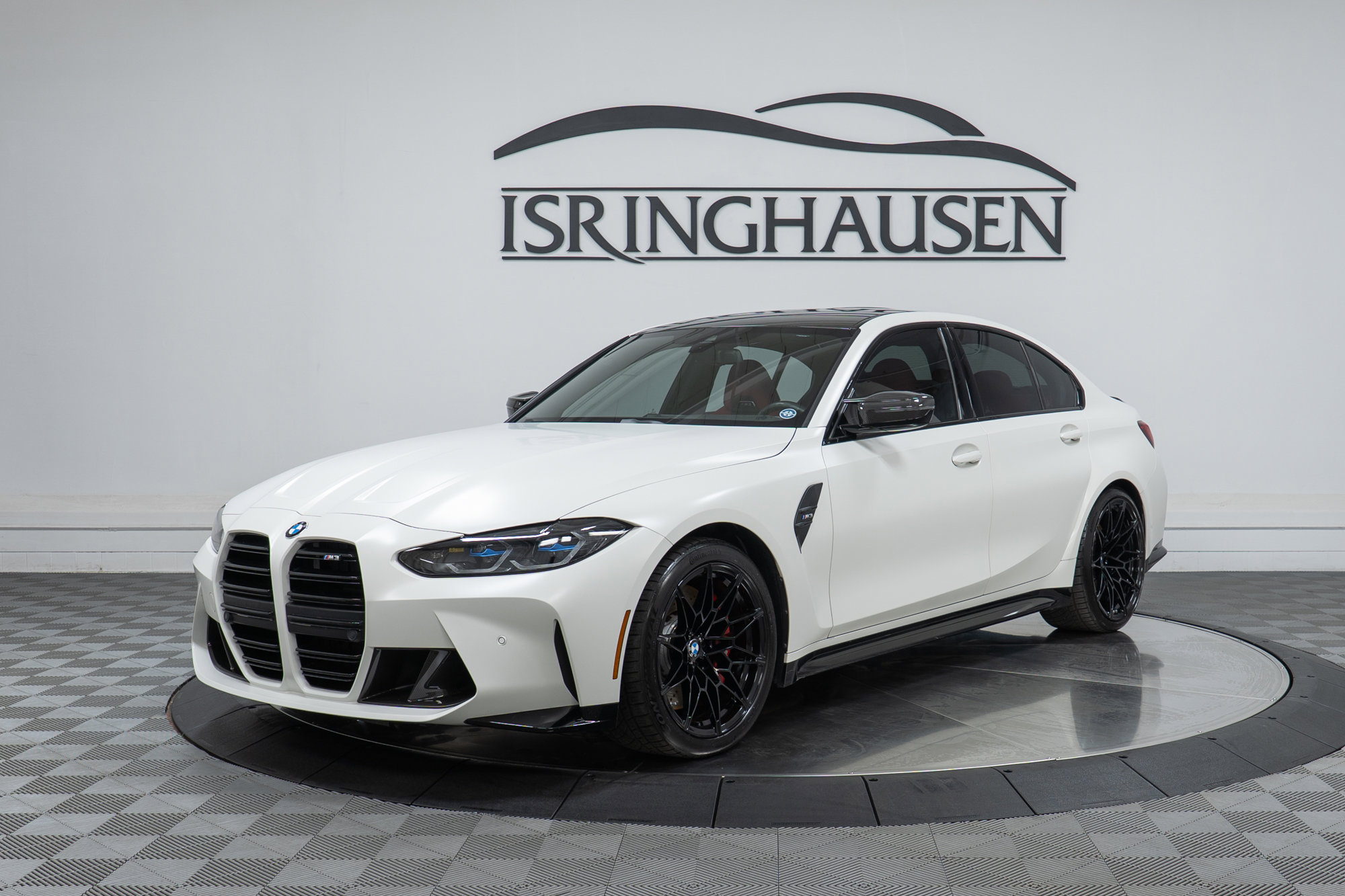 Used 2023 BMW M3 w/ M Carbon Exterior Package RWD image 1