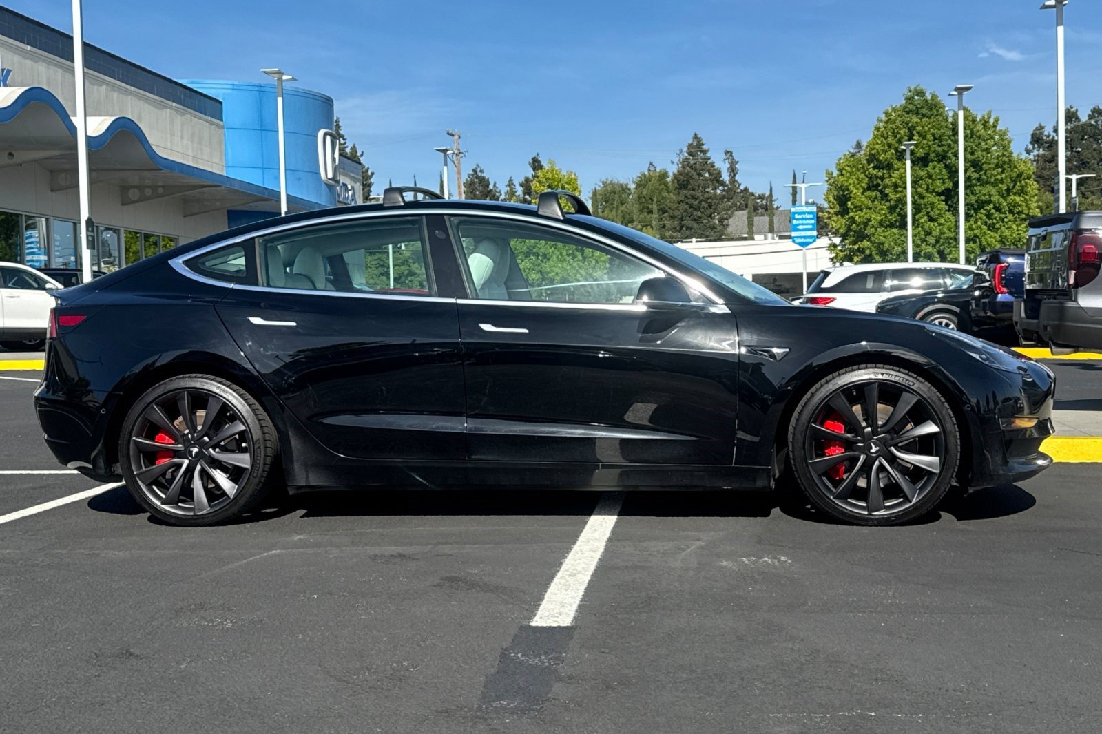 Used 2020 Tesla Model 3 Performance AWD/4WD image 7