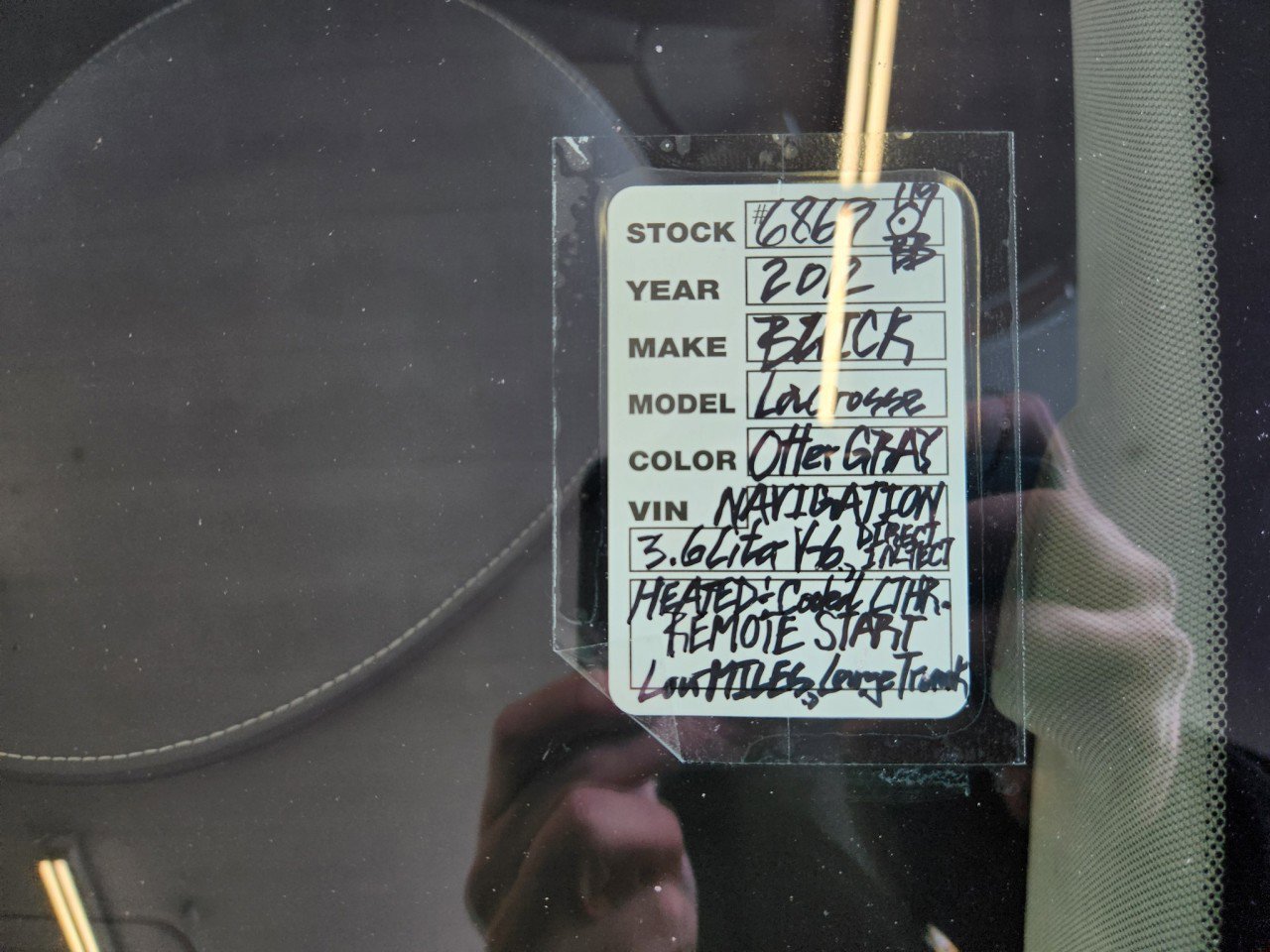 Used 2012 Buick LaCrosse Touring image 11