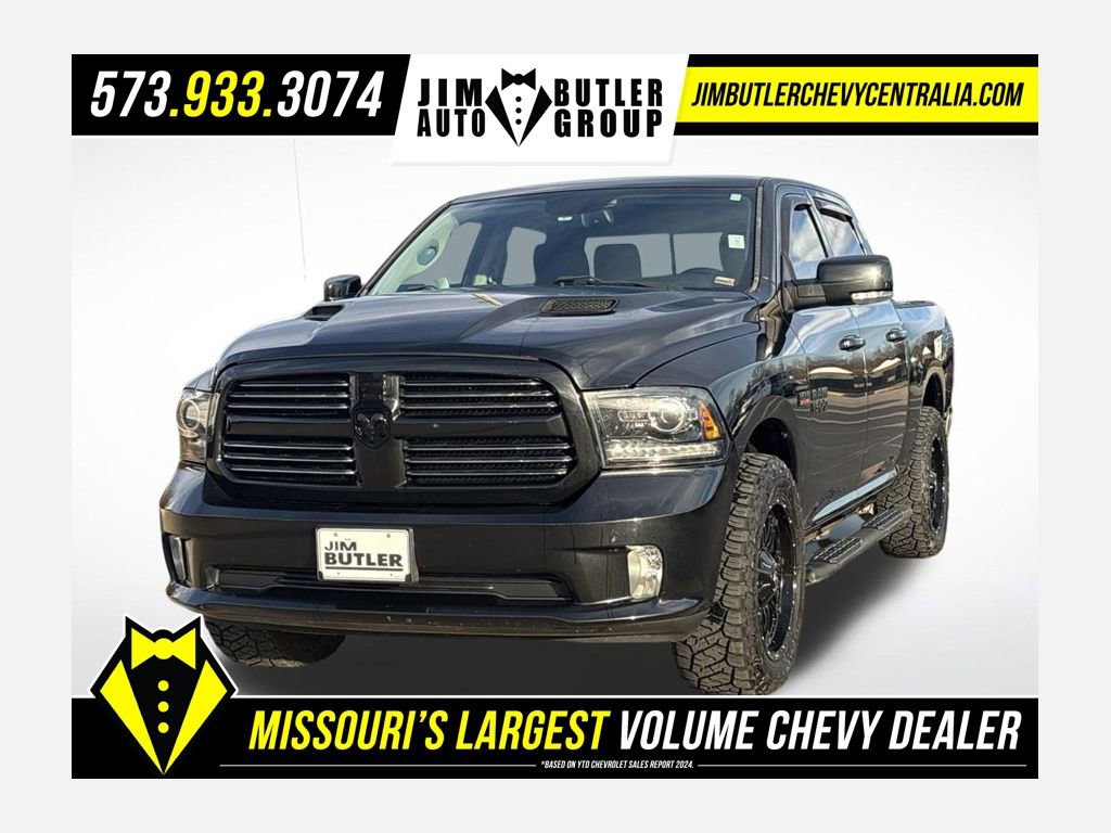 Used 2017 RAM 1500 Sport w/ Black Ram 1500 Sport Group