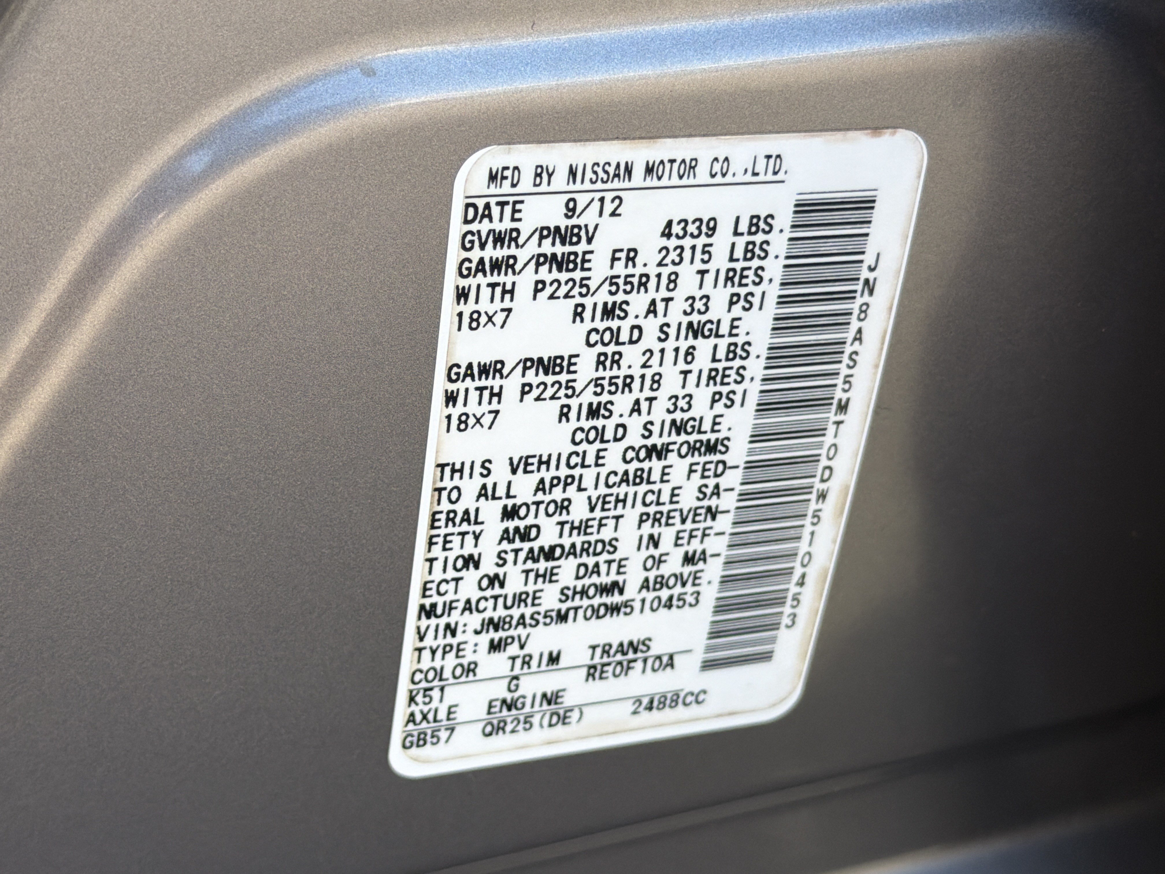 Used 2013 Nissan Rogue SL FWD image 35